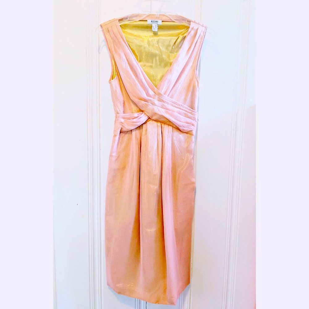 Moschino silk dress (like new)